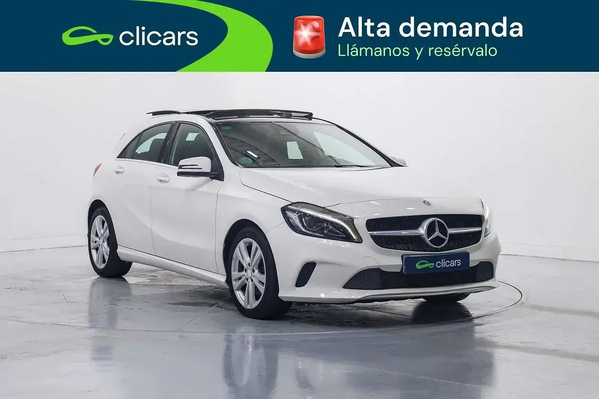 Usado Mercedes A200 136 CV (100 kW) 2017 Blanco Utilitario