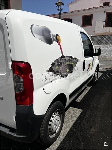 Blanco Usado 2016 Fiat Fiorino Monovolumen | 4900 € (Precio justo) - Imagen 1/4