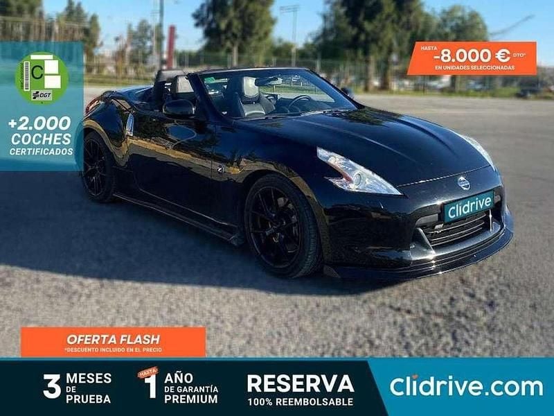 Negro Usado 2012 Nissan 370Z Pack Descapotable | 27.890 € - Imagen 1/3