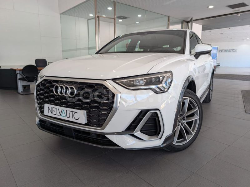 Blanco Usado 2020 Audi Q3 Sportback S-Line SUV | 33.900 € (Precio justo) - Imagen 1/4