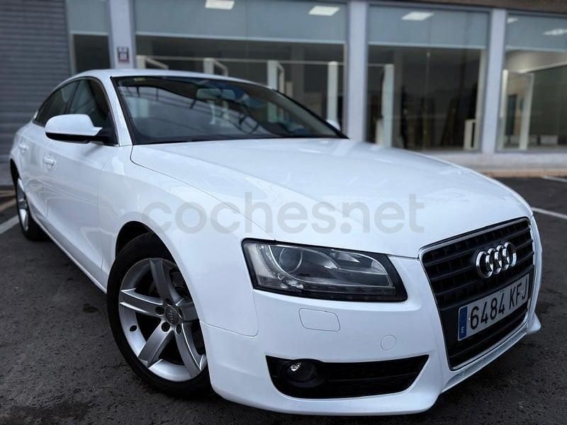 Usado Audi A5 Sportback S-Line 170 CV (125 kW) 2010 Blanco Utilitario