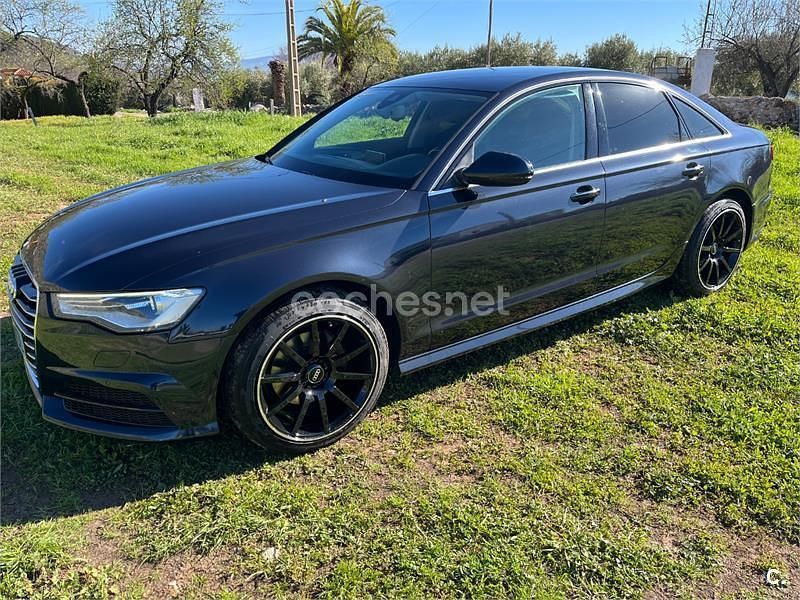 Usado Audi A6 Advanced 190 CV (139 kW) 2017 Azul Berlina