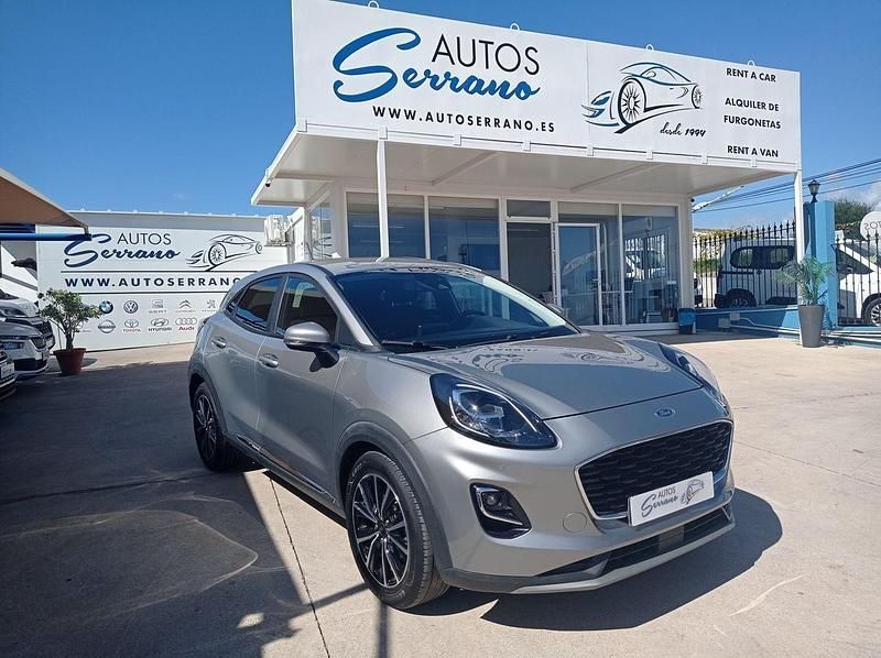 Gris Usado 2021 Ford Puma Titanium SUV | 18.750 € (Precio justo) - Imagen 1/4