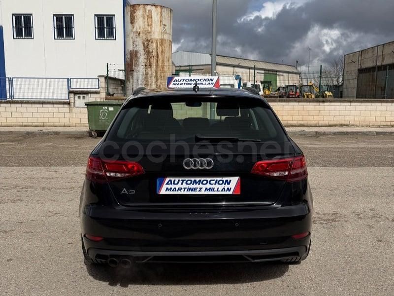 Usado Audi A3 Sport 150 CV (110 kW) 2017 Negro Berlina