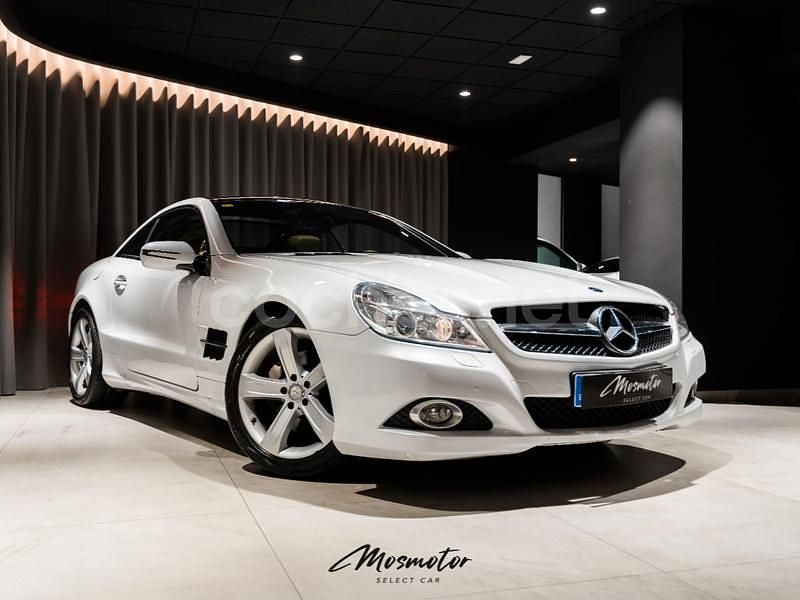 Usado Mercedes SL350 272 CV (200 kW) 2008 Blanco Descapotable