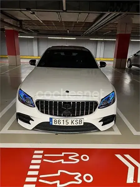 Usado Mercedes E220 194 CV (142 kW) 2018 Blanco Berlina