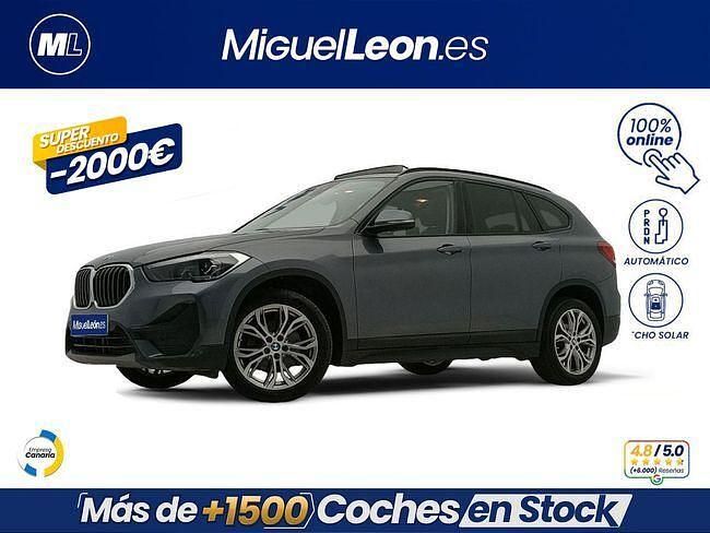 Usado BMW X1 Performance 136 CV (100 kW) 2021 Gris SUV