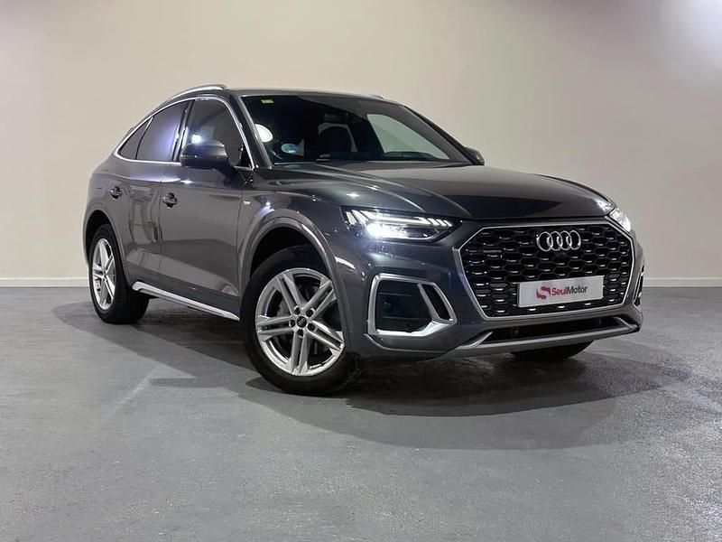 Gris / plata Usado 2022 Audi Q5 Sportback S-Line SUV | 48.890 € (Precio justo) - Imagen 1/4
