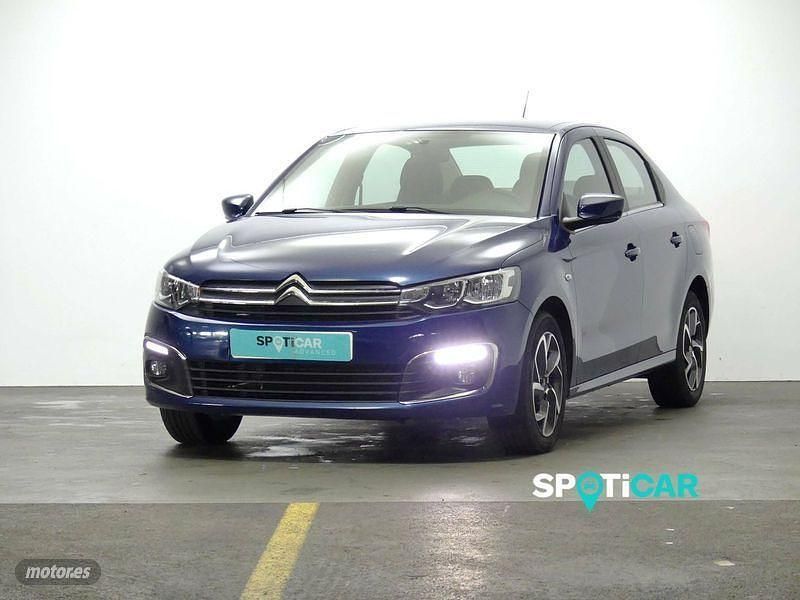 Usado Citroën C-Elysee I PureTech 82 CV (60 kW) 2019 Azul Berlina