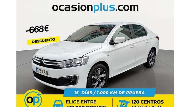 Usado Citroën C-Elysee I PureTech 82 CV (60 kW) 2018 Blanco Berlina