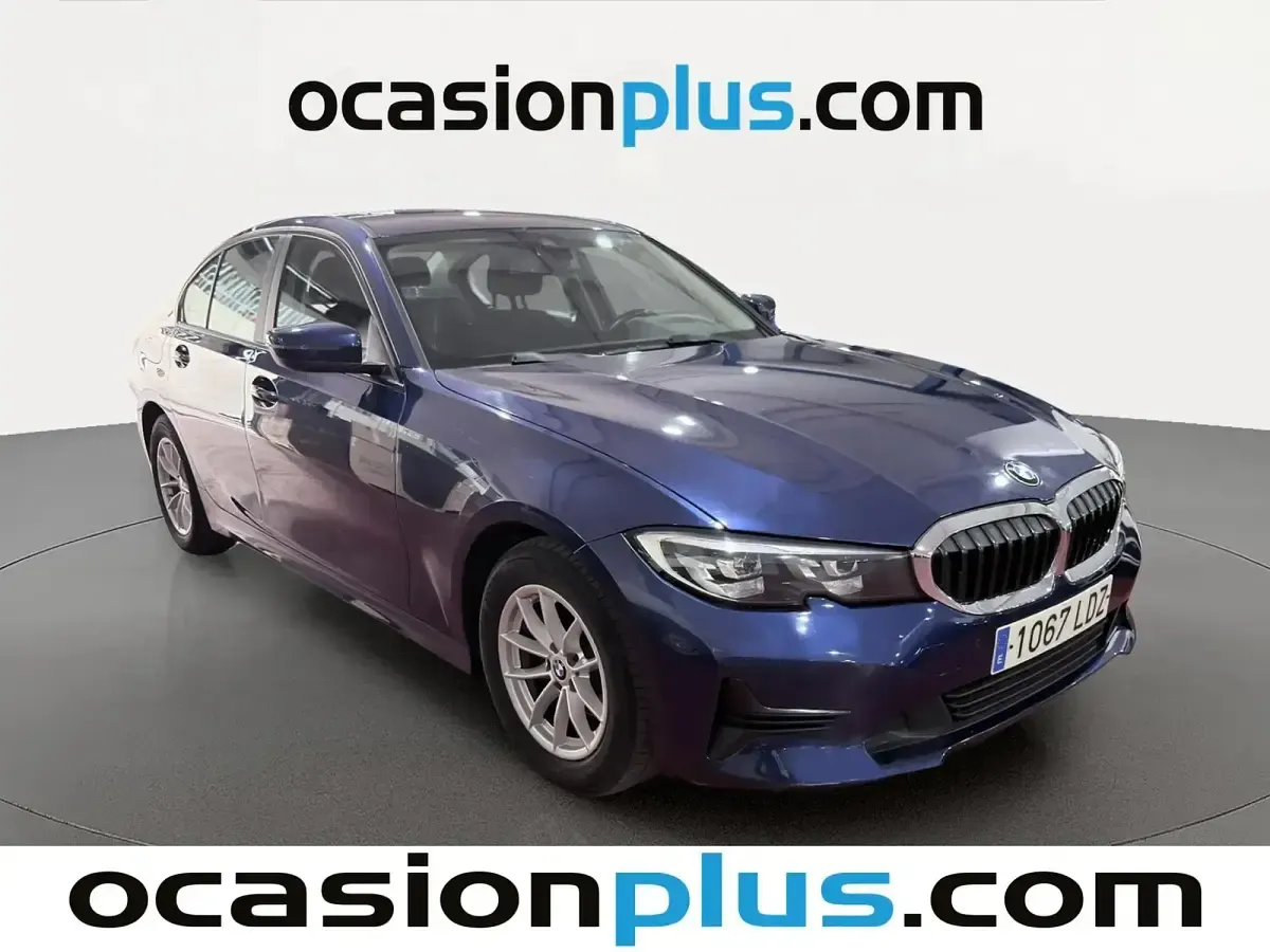 Usado BMW 318 150 CV (110 kW) 2020 Azul Berlina