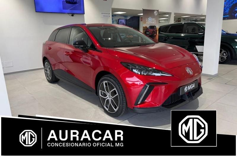 Rojo Nuevo 2025 MG MG4 EV Luxury Utilitario | 31.500 € (Buen precio) - Imagen 1/4