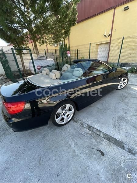 Negro Usado 2010 BMW 320 Cabriolet Descapotable | 13.900 € (Precio justo) - Imagen 1/4