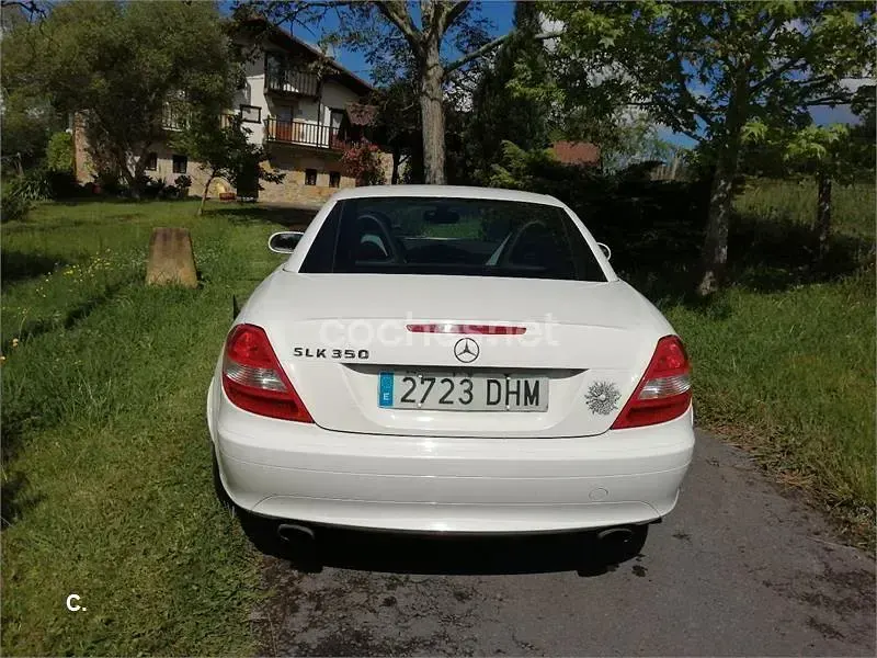 Usado Mercedes SLK350 272 CV (200 kW) 2005 Blanco Descapotable