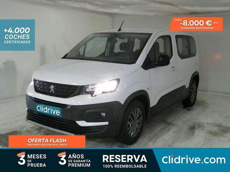 Usado Peugeot Rifter Active 102 CV (75 kW) 2022 Blanco Monovolumen
