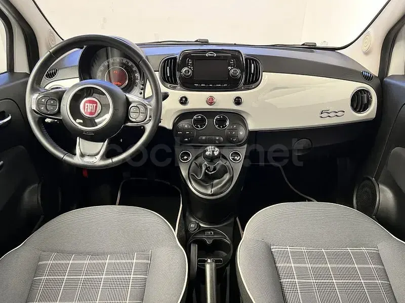 Usado Fiat 500 Lounge 69 CV (50 kW) 2018 Blanco Berlina