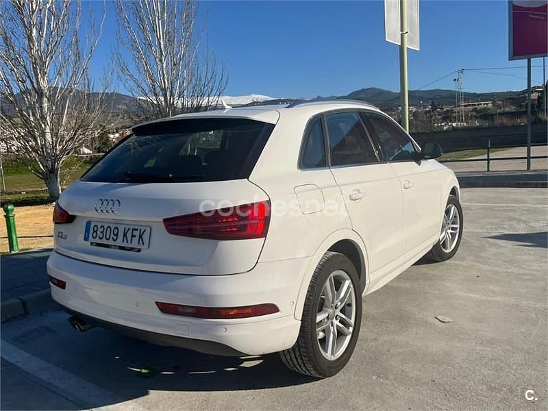 Usado Audi Q3 Sport 150 CV (110 kW) 2017 Blanco SUV