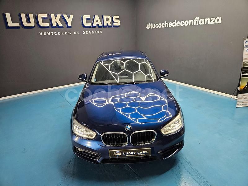 Azul Usado 2017 BMW 116 Efficient Dynamics Utilitario | 12.990 € (Buen precio) - Imagen 1/4