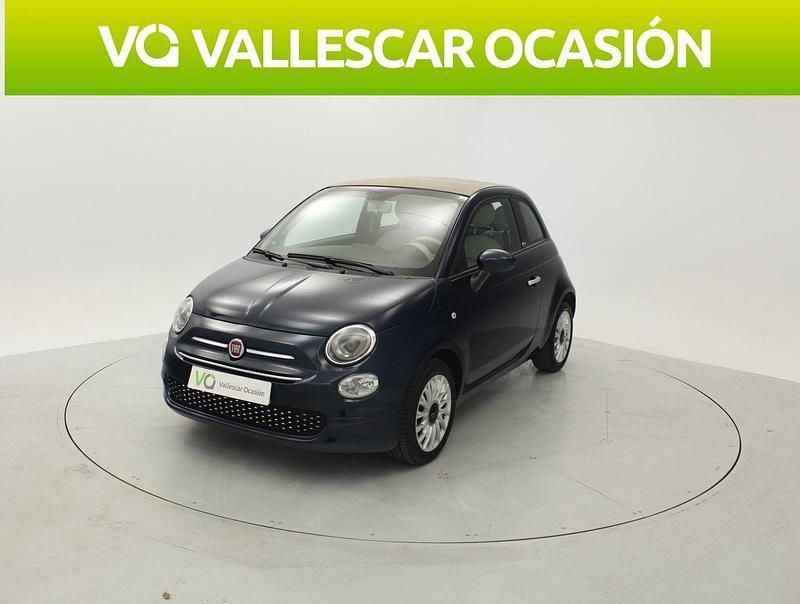 Azul Usado 2020 Fiat 500C Lounge Descapotable | 11.490 € (Precio justo) - Imagen 1/4