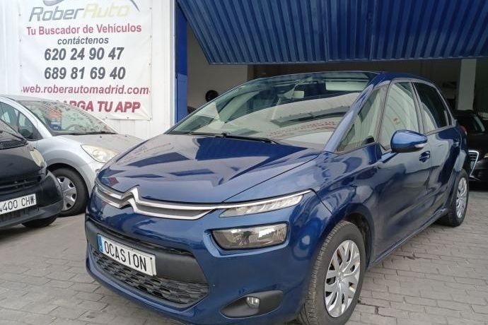 Usado Citroën C4 Picasso 120 CV (88 kW) 2015 Azul Monovolumen