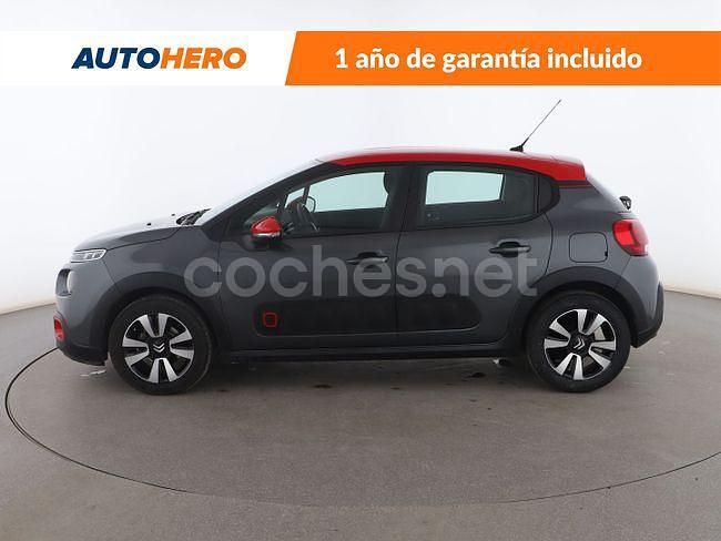 Usado Citroën C3 Feel 82 CV (60 kW) 2017 Gris / plata Utilitario