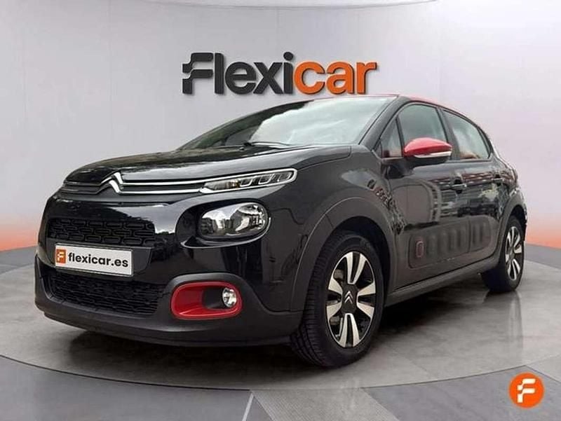 Usado Citroën C3 Feel 68 CV (50 kW) 2018 Negro Utilitario