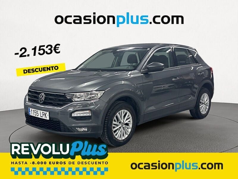 Gris Usado 2021 VW T-Roc Edition SUV | 23.490 € (Precio justo) - Imagen 1/4