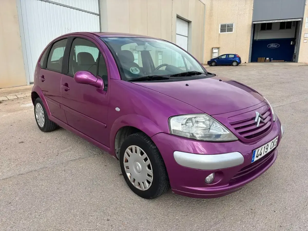 Usado Citroën C3 61 CV (44 kW) 2003 Azul