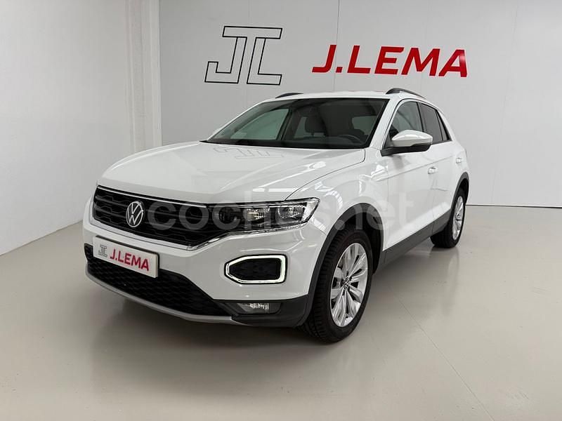 Blanco Usado 2021 VW T-Roc Advance SUV | 18.900 € (Precio justo) - Imagen 1/4