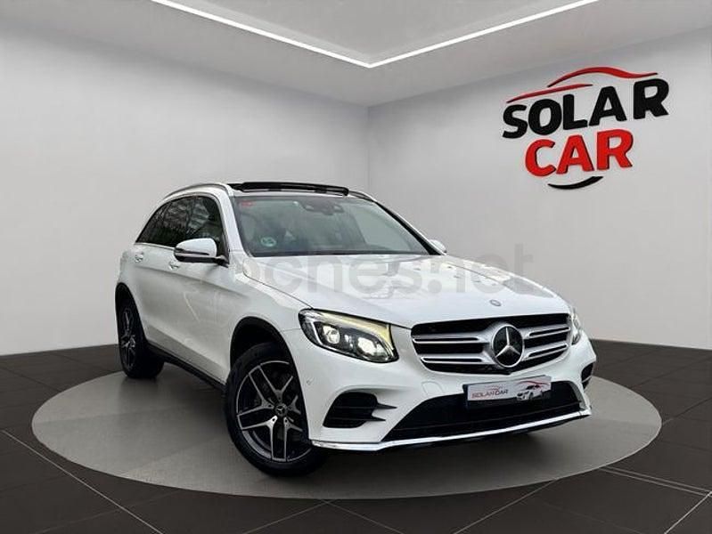 Usado Mercedes GLC220 170 CV (125 kW) 2017 Blanco SUV