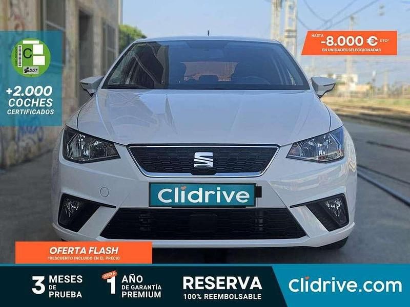 Blanco Usado 2018 Seat Ibiza Style Utilitario | 9490 € (Precio justo) - Imagen 1/3