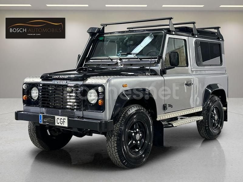 Usado Land Rover Defender 122 CV (89 kW) 2003 Gris / plata SUV