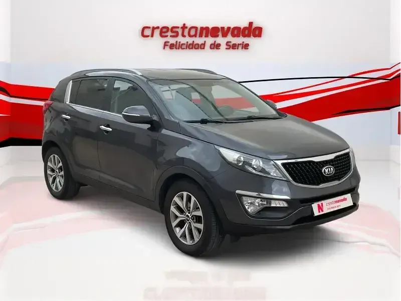 Usado Kia Sportage 135 CV (99 kW) 2016 Gris SUV