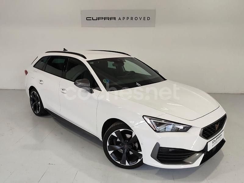 Blanco Usado 2024 Cupra Leon Familiar | 27.900 € (Precio justo) - Imagen 1/4