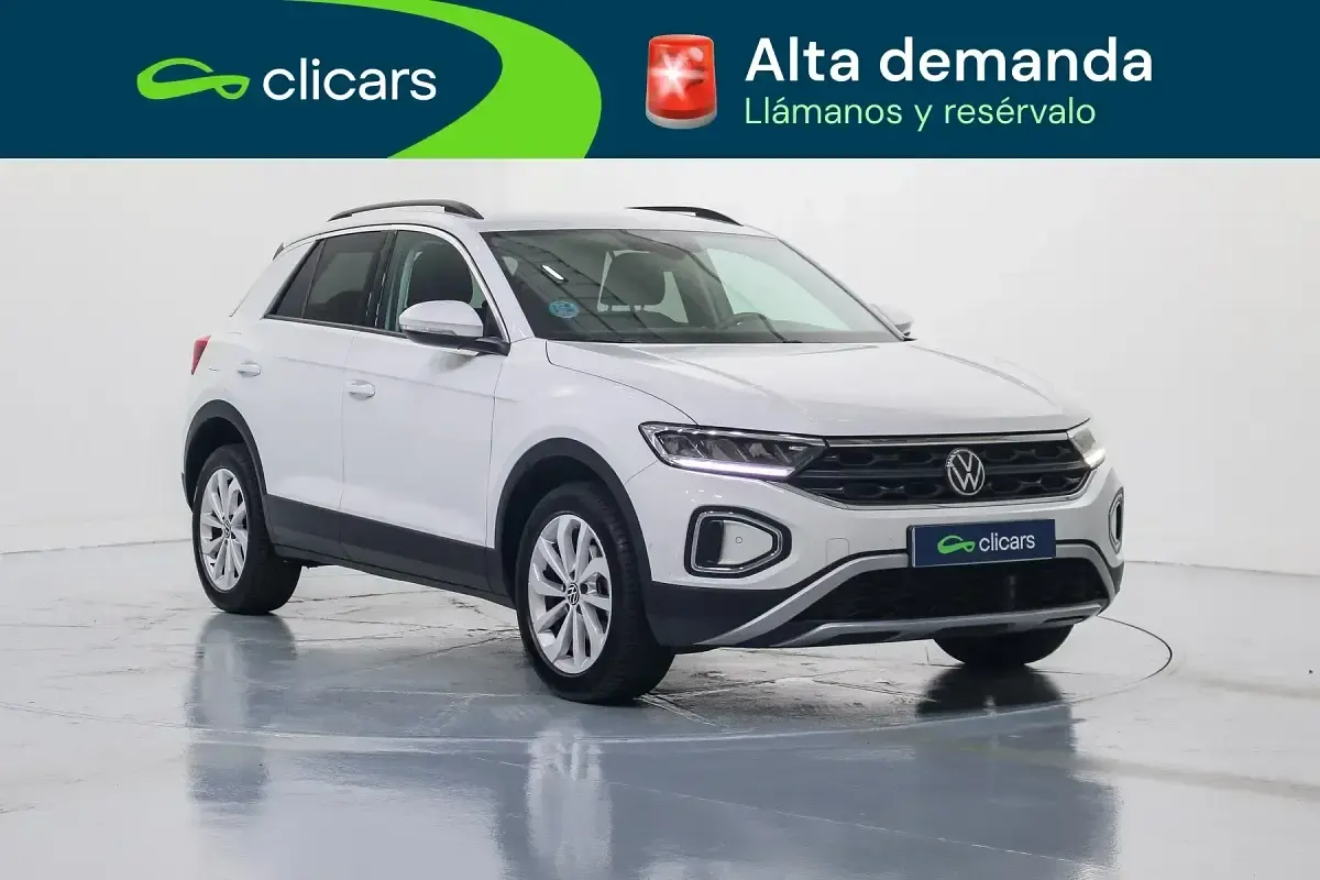 Usado VW T-Roc Life 115 CV (84 kW) 2022 Blanco SUV