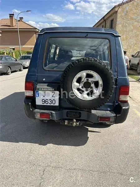 Usado Galloper Exceed 105 CV (77 kW) 2000 Azul SUV