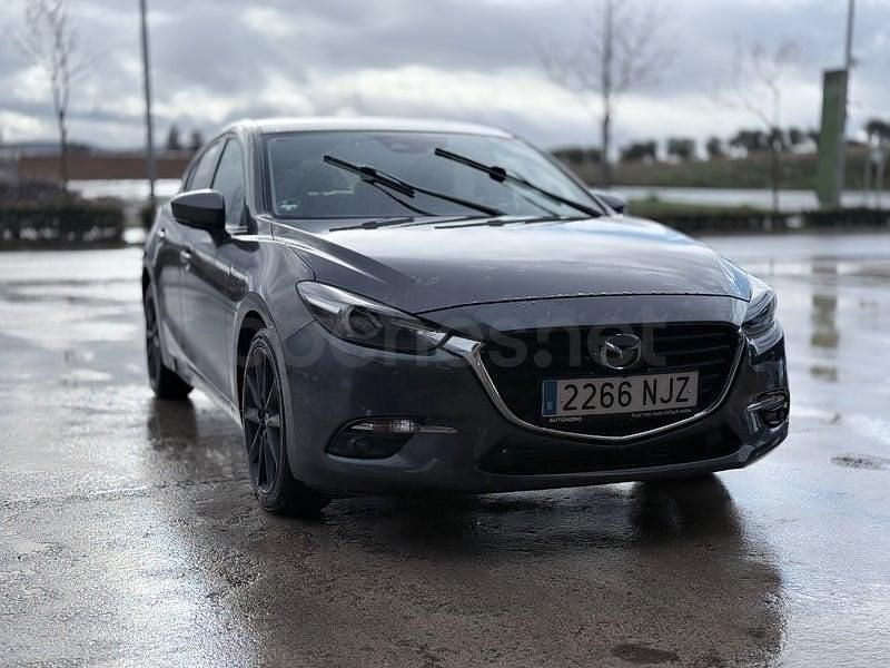 Usado Mazda 3 150 CV (110 kW) 2017 Gris / plata Berlina