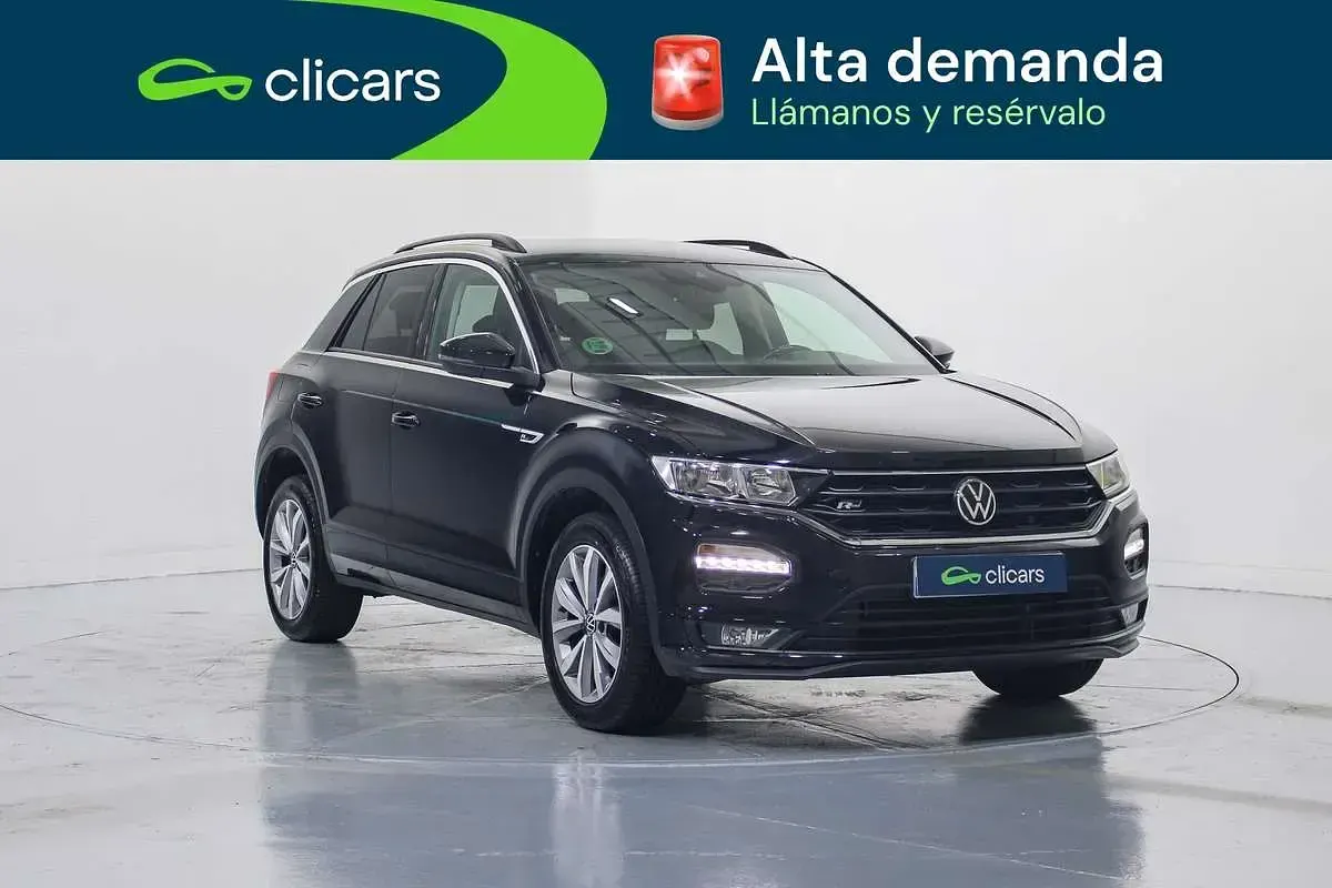 Usado VW T-Roc Advance 110 CV (80 kW) 2021 Negro SUV