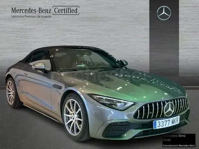 Usado Mercedes SL43 AMG AMG 381 CV (280 kW) 2023 Gris / plata Descapotable
