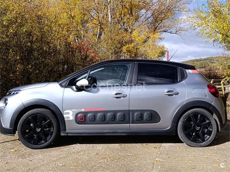 Usado Citroën C3 Feel 110 CV (80 kW) 2019 Gris / plata Berlina