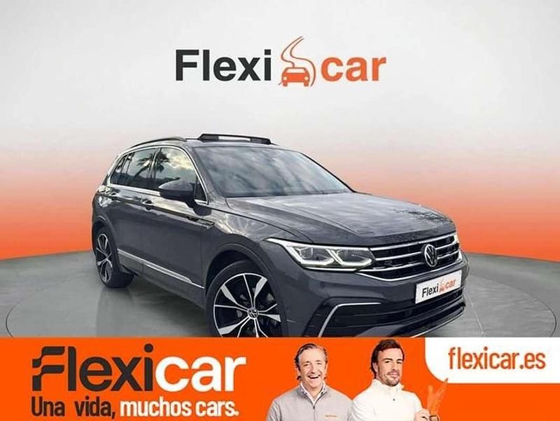 Gris Usado 2021 VW Tiguan R-line SUV | 28.490 € (Precio justo) - Imagen 1/4
