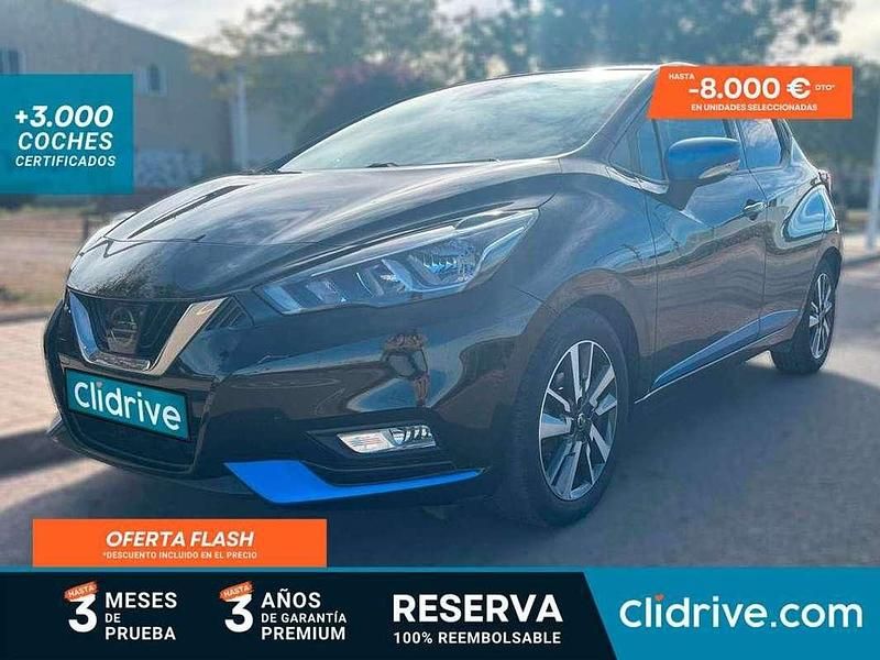 Negro Usado 2017 Nissan Micra S Utilitario | 13.490 € (Un poco caro) - Imagen 1/3