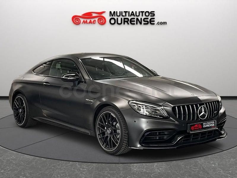 Usado Mercedes C63 AMG 476 CV (350 kW) 2020 Gris / plata Coupe