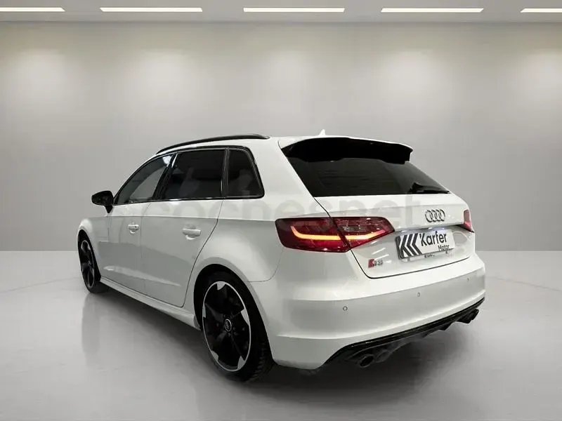 Usado Audi S3 300 CV (220 kW) 2014 Blanco Berlina