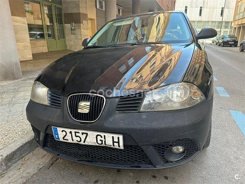 Begagnad Seat Ibiza Reference 100 HK (73 kW) 2009 Svart Sedan