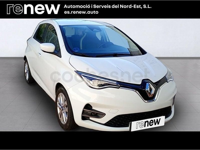 Usado Renault Zoe Intens 80 kW (110 CV) 2020 Blanco Utilitario