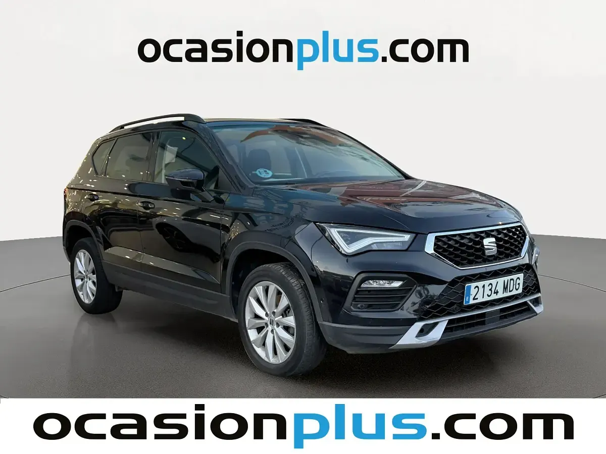 Usado Seat Ateca Style 150 CV (110 kW) 2023 Negro SUV