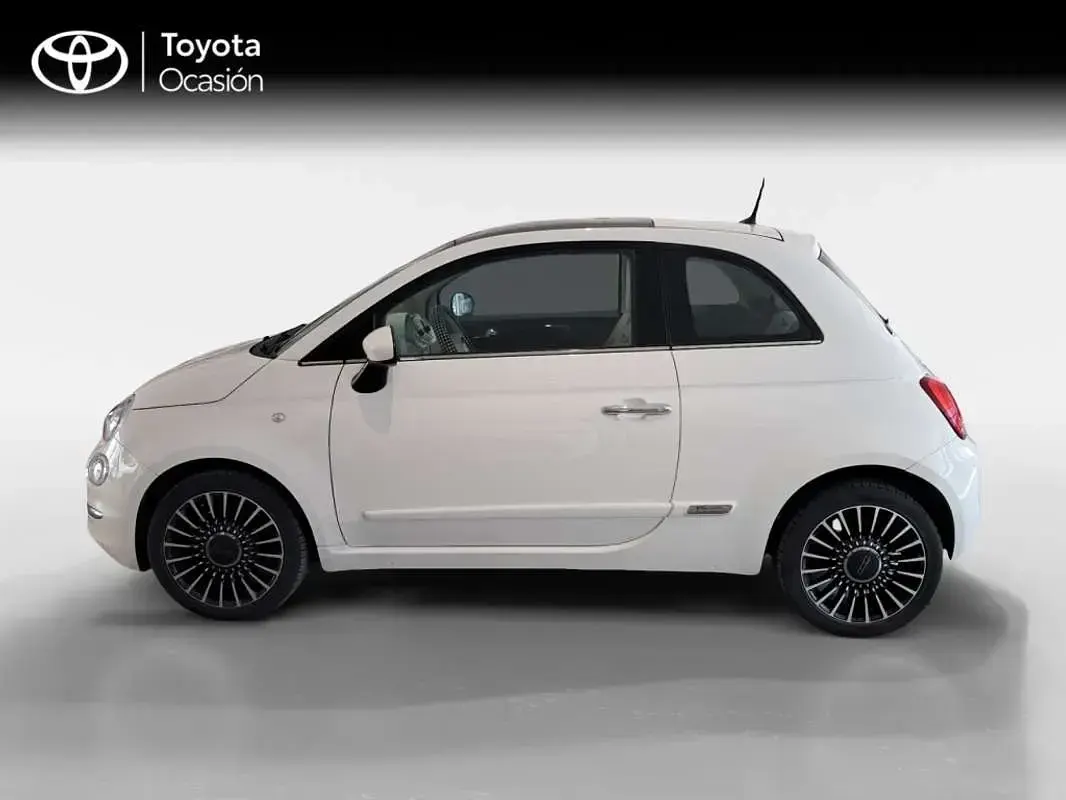 Usado Fiat 500 Lounge 69 CV (50 kW) 2018 Blanco Berlina