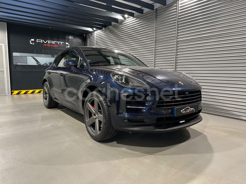 Azul Usado 2019 Porsche Macan S SUV | 58.500 € (Un poco caro) - Imagen 1/4