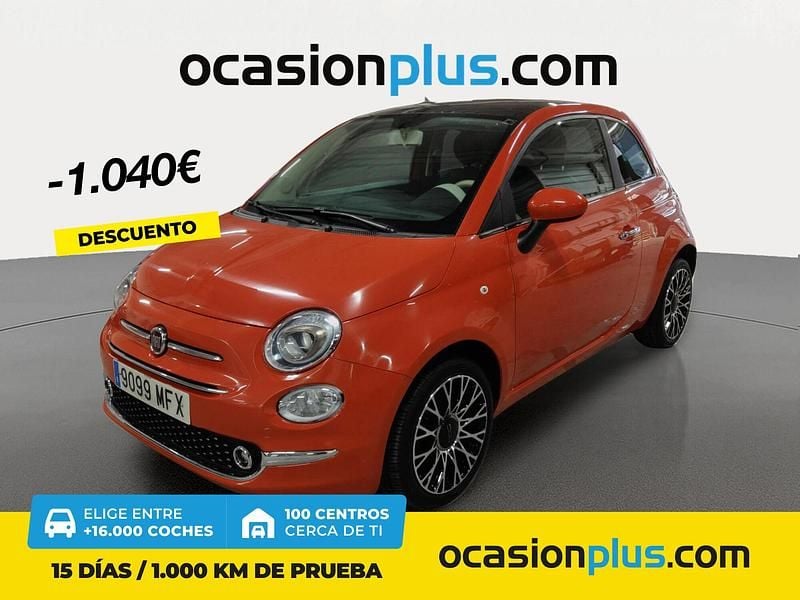 Naranja Usado 2023 Fiat 500 Dolcevita Utilitario | 11.450 € (Precio justo) - Imagen 1/4